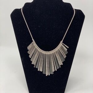 Saks fifth avenue women’s silver/ gray necklace